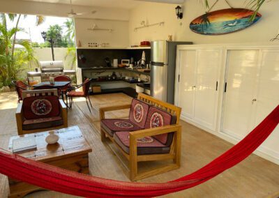 A hammock at zandoyo bed & breakfast
