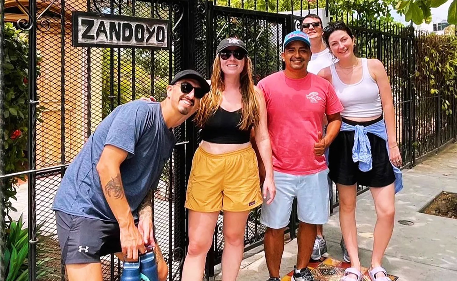 Guests who used our concierge service on their way for a tour at Manialtepec Lagoon.